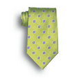 Lime Green Vasari Polyester Tie